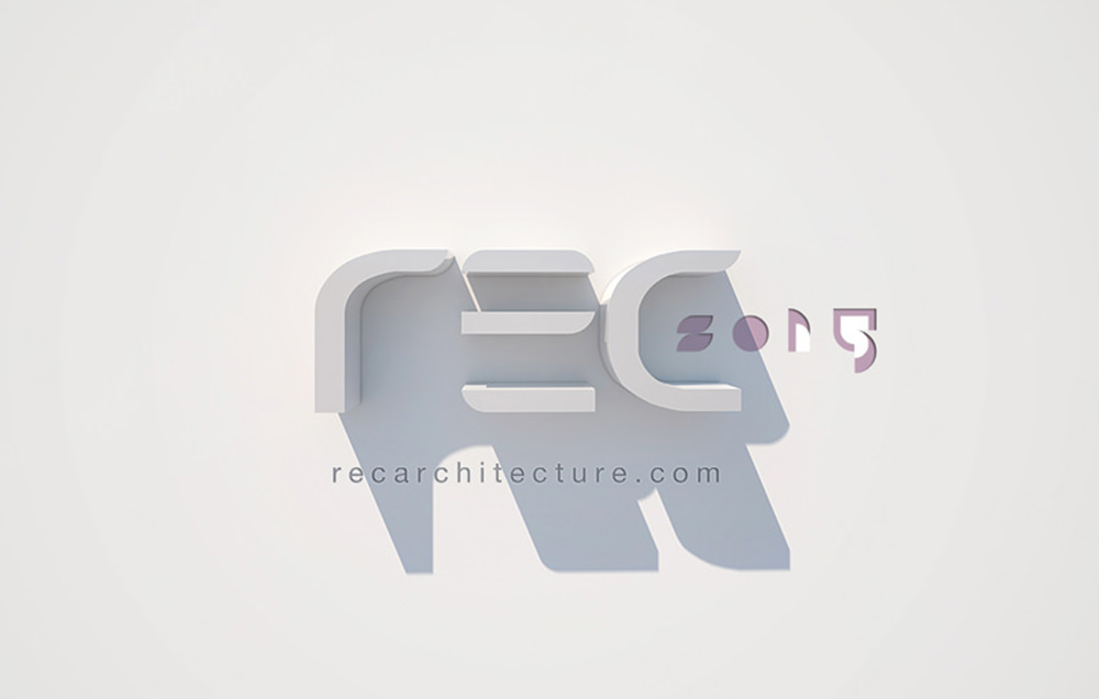 Illustration de REC en effet 3D avec la date 2015